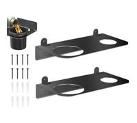 Sghtil Support pour entonnoir d'huile - 2 supports de montage, support mural pour liquide de refroidissement pour cuisine, caravane, abri, camping, maison, atelier, garage