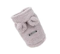 Sghtil Sweat à capuche d'hiver pour chien | Manteau chaud pour petit chien | Sweat à capuche chaud pour chat et chiot, vêtements mignons avec oreilles de lapin