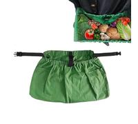 Sghtil Tablier de récolte | Pochette de cueillette de légumes et de fruits réglable - Accessoires de récolte multifonctions haute résistance pour adultes, femmes, hommes, maman, papa, épouse, petite