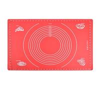 Sghtil Tapis Pâtisserie Silicone - Doublures antiadhésives pour rouler la pâte avec mesure,Accessoires de cuisine Feuille de cuisson pour comptoir, Pâte à Fondant Fondant