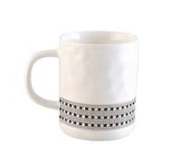 Sghtil Tasse avec strass et poignée | Tasse à thé multifonctionnel 300 ml - Récipient multifonction en céramique pour vin café bière et boissons
