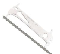 Sghtil Testeur de chaîne pour vélo - Outil indicateur d'usure - Règle de mesure pour l'entretien des ateliers amoureux hommes femmes cadeaux anniversaires fêtes anniversaires