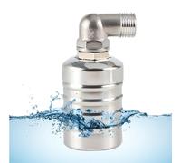Sghtil Vanne à flotteur d'eau | Robinet à boisseau sphérique flottant pour réservoir d'eau - Valve à flotteur, arrêt automatique, et compact pour piscine