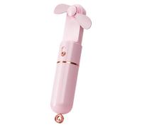 Sghtil Ventilateur manuel portable, pour extérieur, banque d'énergie portable, petit appareil électrique de refroidissement pour extérieur, femmes, vacances, voyage, randonnée et accessoire