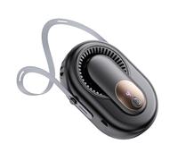 Sghtil Ventilateur portable, ventilateur de cou suspendu | 5 vitesses petits fans portables - Écran LED, outil de refroidissement rechargeable de voyage pour garçons pour hommes