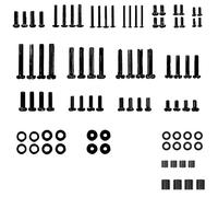 Sghtil Vis Pour Support Moniteur - 84 Pièces Accessoires Universels M4 M5 M6 M8 | Kit De Quincaillerie Pour Montage TV - pour Réunions Familiales Fête d'Anniversaire Hôtels Bureaux Maison Chambre