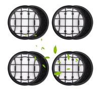 Sgizoku Lot de 4 filtres Hepa de rechange compatibles avec les aspirateurs sans fil Phi -lips 7000 & 8000 : XC7053, XC7055, XC7057, XC8055 et XC8057,4 + 4 pré-filtres en mousse