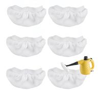 Sgizoku Lot de 6 chiffons universels en microfibre pour nettoyeur vapeur à main, compatibles avec Bissell Steam Shot, Comforday, PurSteam, lavables