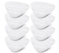 Sgizoku Lot de 8 housses de rechange pour nettoyeur vapeur Vileda Plus - Chiffons de rechange en microfibre pour nettoyeur vapeur Vileda Steam Plus - Lavable en machine