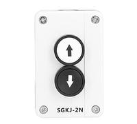 SGKJ-2N Station De Commutation à Bouton-poussoir Flèches Haut Vers le Bas Pour Porte Roulante, Interrupteur De Levage Arrière De Camion, Bouton D'arrêt D'urgence Pour Porte Roulante, Ascenseur De Cami