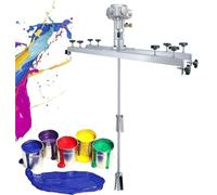 SGKOMN Agitateur pneumatique Commercial pour conteneurs IBC, pour Le mélange de Solutions à viscosité élevée, mélangeur pneumatique avec Support rétractable, équipement de mélange AUT, B