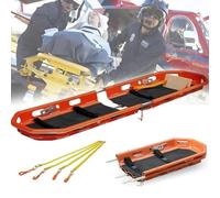 SGKOMN Civière-Panier de Secours d'urgence, avec Conception détachable et Sangle de Levage, civière de Sauvetage Portable pour l'extérieur, pour Le Transport médical aérien, ma
