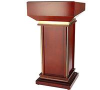 SGKOMN Pupitre de conférence en Bois Massif, pupitre en Acrylique, pupitre de réception d'hôtel, pupitre de Discours, Bureau de conciergerie, Bureau de Service Client, pupitre d