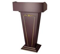 SGKOMN Pupitre, Podium, pupitre de Parole en Bois, Podium sur Pied pour églises, conférences, Discours, Orateur, conférence, C