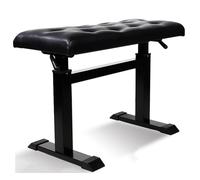 SGKOMN Tabouret de Piano en Cuir avec Assise réglable hydrauliquement, supportant Une Charge de 300 kg, Convient aux Adultes et aux Enfants Lors de Concerts Scolaires., Black-One Size