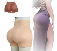 Sglxrui Silicone Fausses Fesses Pantalon Culotte Fausses Fesses Taille Haute rehausseur façonneur Femmes Silicone Fesses et Hanches Coussinets