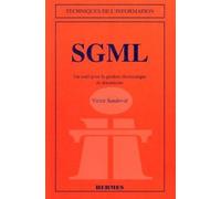 Sgml - Un Outil Pour La Gestion Électronique De Documents