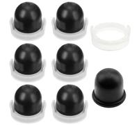 SGQTGIMU 6 PièCes Pompe D'AmorçAge Compatible Avec 494408/694394, Ampoule D'AmorçAge Pour Briggs & Stratton Tondeuse DéBroussailleuse Tracteur(noir)