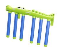 Sgqtqybk 1 Set Catching Sticks Game Crocodile-Shape Adjudable Speed Reflex Challenge Game USB RECHARGAGE Hand Eye Coordination Toys for Kids, avec télécommande