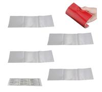 Sgqtqybk 4pcs Mahjong Card Hateder, 6, 3x5, 1 Pouces PVC Clear Mahjong Cartes Cover, Spild-Aroo & Crease for Protector