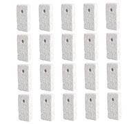 Sgqtqybk Dent d'animaux de Compagnie broyant la Pierre de Hamster Naturel piqûres Lave Bloc Calcium Mineter Motte Toys for Small Animal Chinchilla 20pcs Bites Lave Animale