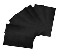 Sgqtqybk Patch Matelas à air 6pcs 6x4 Pouces Couleur Noire étanche en PVC Patch Gonflable pour canot/Piscine Gonflable/Kayak/Canoe/Radeau