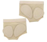 Sgqtqybk Pied Undies, 1 paire respirant Absorbant Foot Undies Toe Tongs pour la danse, Soft Elastic Non Slip Ballet Half Soles, M TOE TONGS POUR DANSE