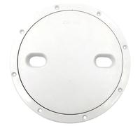 Sgqtqybk Plaques de Pont pour Bateaux, Hatche d'accès Marin ABS Marine Abs de 10, 39 Pouces, Hatch Bateaux Ronds résistant aux intempéries pour Pont, plaques RVdeck pour