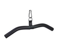 Sgqtqybk Tirez la Barre vers Le Bas pour la Machine à câble de poulies, Une Seule Barre de LAT D LAT avec poignée en Caoutchouc, Fixations Traction Muscles du Corps pour Gympull vers Le Bas