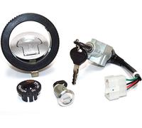 SGR Kit de verrouillage pour antivol de direction Siège et bouchon de réservoir de carburant pour KYMCO