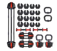 SGR18 PRO SET 3 EN 1 HALTÈRES RÉGLABLES 41 KG HMS