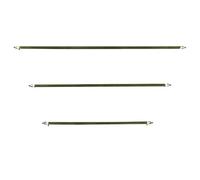 SGREHJDR Élément chauffant tubulaire droit pour four électrique de 220 V, résistance d'air de rechange de 8 mm et 110 V, chauffage flexible de 300 W, 400 W et 500 W (5 pièces, B_400 W)