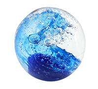 SGRIMALT Décoration Sulfure en Verre et Presse Papier, Vagues et Océan, Diam 8 cm