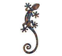 SGRIMALT Salamandre Gecko Porte-bonheur, Déco murale ou à poser, Modèle Kolor 1, H 35 cm
