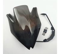 SGRYGSAEA Pare-Brise de Moto déflecteur pour Z750 Z750R 2007 2008 2009 2010 2011 2012 Z 750 2008 2009 2010 2011 Protecteur De Déflecteur De Pare-Brise À Bulles De Moto