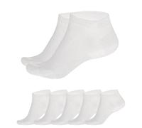 SGS Lot de 5 ou 10 Comfort Bamboo Socquettes Femme - Chaussettes Homme à Ceinture Piqué Souple - Anti-Odeur Sneaker