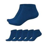SGS Lot de 5 ou 10 Comfort Bamboo Socquettes Femme - Chaussettes Homme à Ceinture Piqué Souple - Anti-Odeur Sneaker