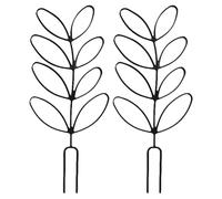 SGSCFG 2 Morceaux d'escalade Noire, Cadre d'escalade De Plante en Fer, Cadre De Soutien pour Les Plantes De Jardin, Besoins en Jardin.