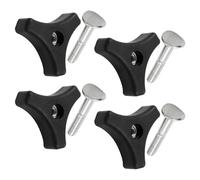 SGSCFG 4 Ensembles D'Écrous De Vis, Vis À Limite De La Tondeuse À Gazon, Écrous Et Vis D'Aile, Pièces De Poignée De Tondeuse À Gazon, Vis De Coupe Triangulaires.