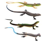 SGSCFG 4 Morceaux De Lézard Simulé en Plastique, Jouets pour Enfants, Jouets Drôles Créatifs, Décorations De Fête, Modèles D'Enseignement.