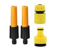 SGSCFG Bulle De Tuyau en 2 Parties, Joint De Robinet en 2 Parties, Buse À Tube d'eau Réglable, Outils D'Arrosage du Jardin, Accessoires pour Tuyaux d'eau.