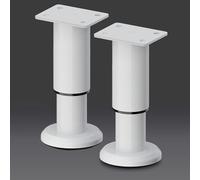 SGSKEIEY Pieds de Meubles, Pied Cuisine Réglables Pied Meuble, Pieds de Support avec Vis, pour Meuble Canapé Placard Armoires Cuisine (12-18cm,white-2pcs)