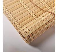 SGSKEIEY Stores en Bambou Rétro,Store Enrouleur Naturel en Bois de Bambou Home Balcon pour Balcon Bureau Restaurant, pour Maison, intérieur et extérieur, terrasse (40x240cm/16x94in,B)