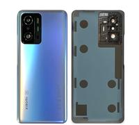 SGV Couvercle de batterie pour Xiaomi Mi 11T/T Pro en bleu avec lentille de caméra avec logo. OEM (bleu)