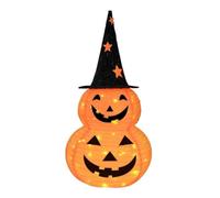 SGYEPOCFQ Halloween Decorations, Décorations de Citrouille d'halloween, lumières à Piles 8 Modes, for intérieur, extérieur, Maison, fête, Jardin