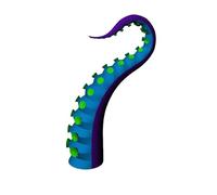 SGYEPOCFQ Halloween Decorations, Tentacule de Pieuvre Gonflable géante, décorations d'extérieur for Halloween, for Festival, événement, fête(HBQM47-4,4m(13ft) H)