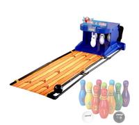 SgyGlyn Jeu de Bowling électronique pour Enfants, avec réinitialisation Automatique, éclairage et Simulation sonore, pour Enfants et Adultes 2m-6.56ft