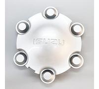 SGYKRBFB 4 Pièces Capuchon Central De Moyeu Roue pour Isuzu Dmax Mux RM 133mm,Enjoliveur Central Cache de Roue Centrale Voiture Accessories