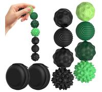 SGZIOO 8 Pièces Billes Aimantées Fidget Toys Anti Stress, Balles Dacupression Anti-Stress Magnétiques, Balle de Massage Magnétique avec Boîte de Rangement, Bille Magnetique Fidget Toy