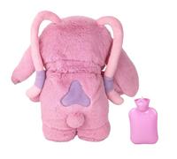 SGZIOO Bouillotte Peluche Pour Enfant et Adulte, Bouillotte Eau Chaude 0.5 L, Bouillotte Regles douloureuses, Peluche Bouillotte Matière Très Douce et Déhoussable, Pour Main Dos Cou et Épaules Confort